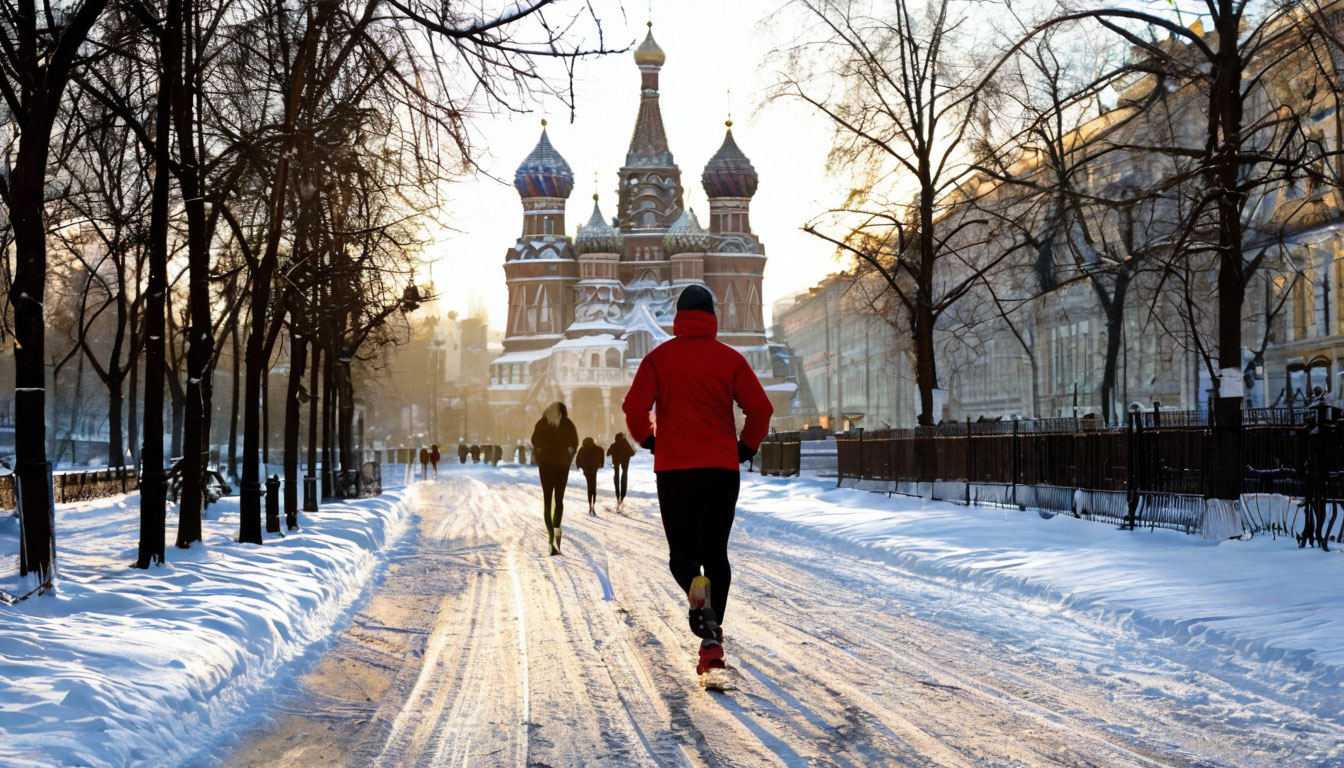 Бег зимой в Москве: Уникальные локации для активного отдыха